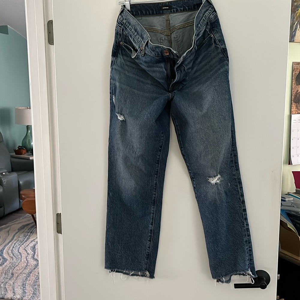 Express High Rise Jeans Size 8 L